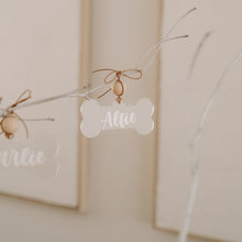 Load image into Gallery viewer, Christmas Dog Bone Baubles- Personalised