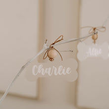 Load image into Gallery viewer, Christmas Dog Bone Baubles- Personalised