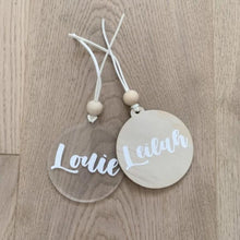 Load image into Gallery viewer, Christmas Baubles-Personalised