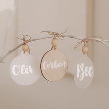 Load image into Gallery viewer, Christmas Baubles-Personalised