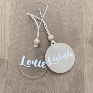 Christmas Baubles-Personalised